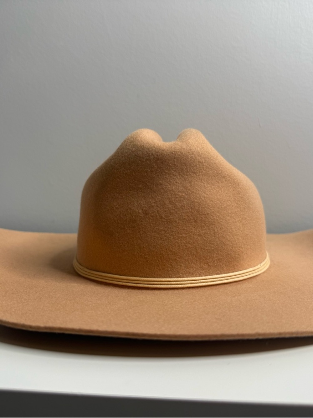 Lack of Color The Ridge Cowboy Western hat in Pink/Rose NWT $198 Free People - Picture 5 of 9